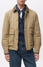 MANGO Quilted Water-Repellent Jacket