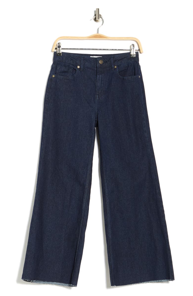 Vigoss Retro Palazzo Wide Leg Jeans, Alternate, color, Rinse