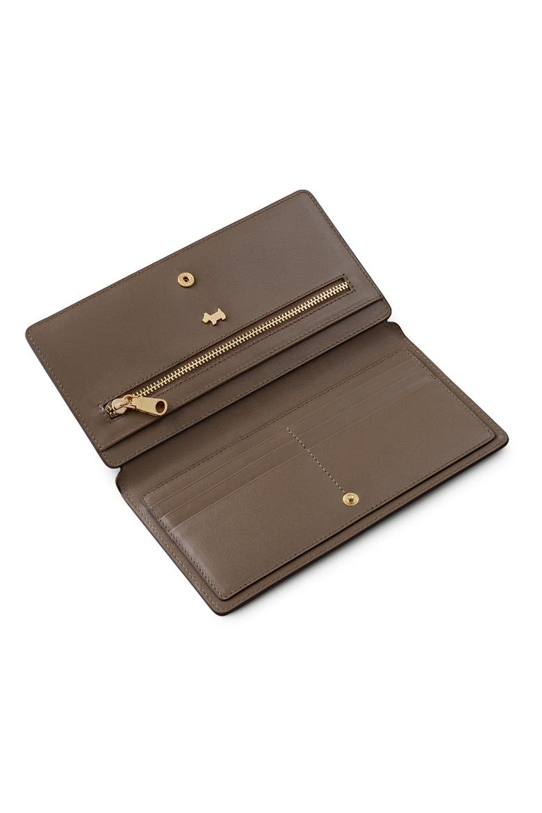 Coin Street - Stud Large Bifold Wallet, Alternate, color, Coffee