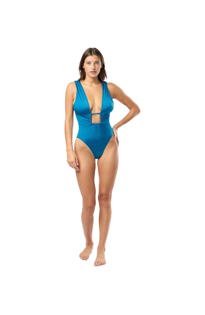 Onia Elise One Piece, Alternate, color, Mykonos Blue