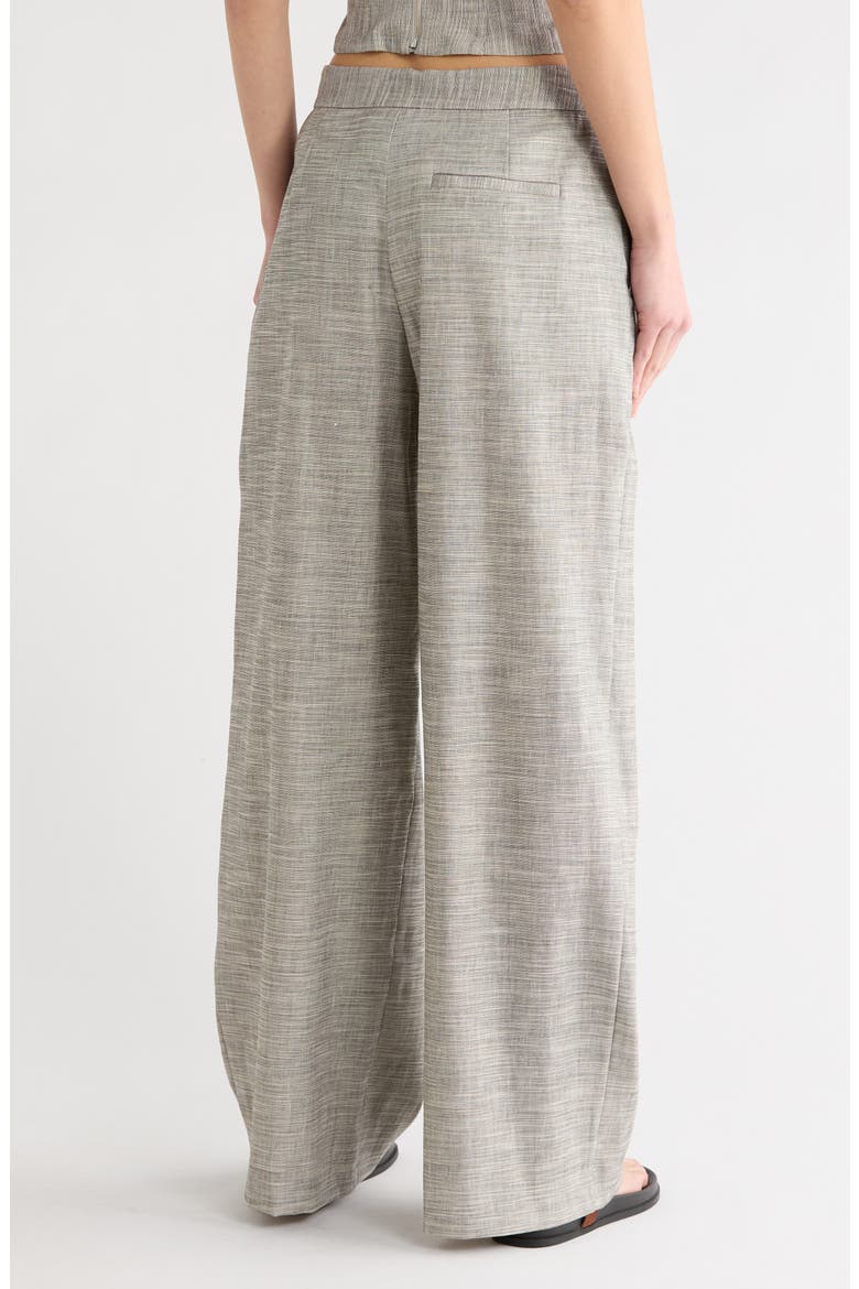 Greenwich Avenue Wide Leg Pants, Alternate, color, LIGHT HEATHER GREY
