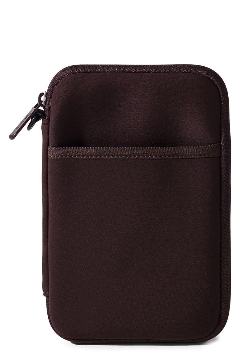 Water Resistant Neoprene Passport Wallet, Main, color, BROWN