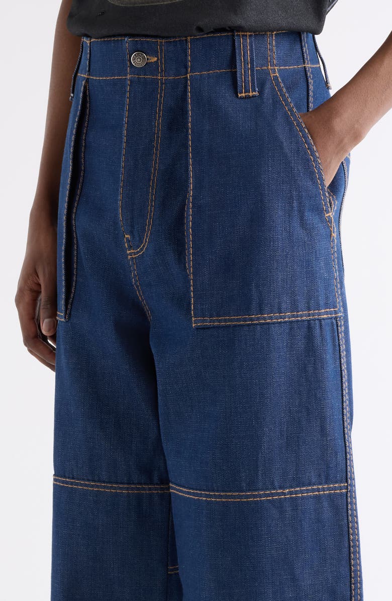 Acne Studios Prino Jeans, Alternate, color, Indigo Blue