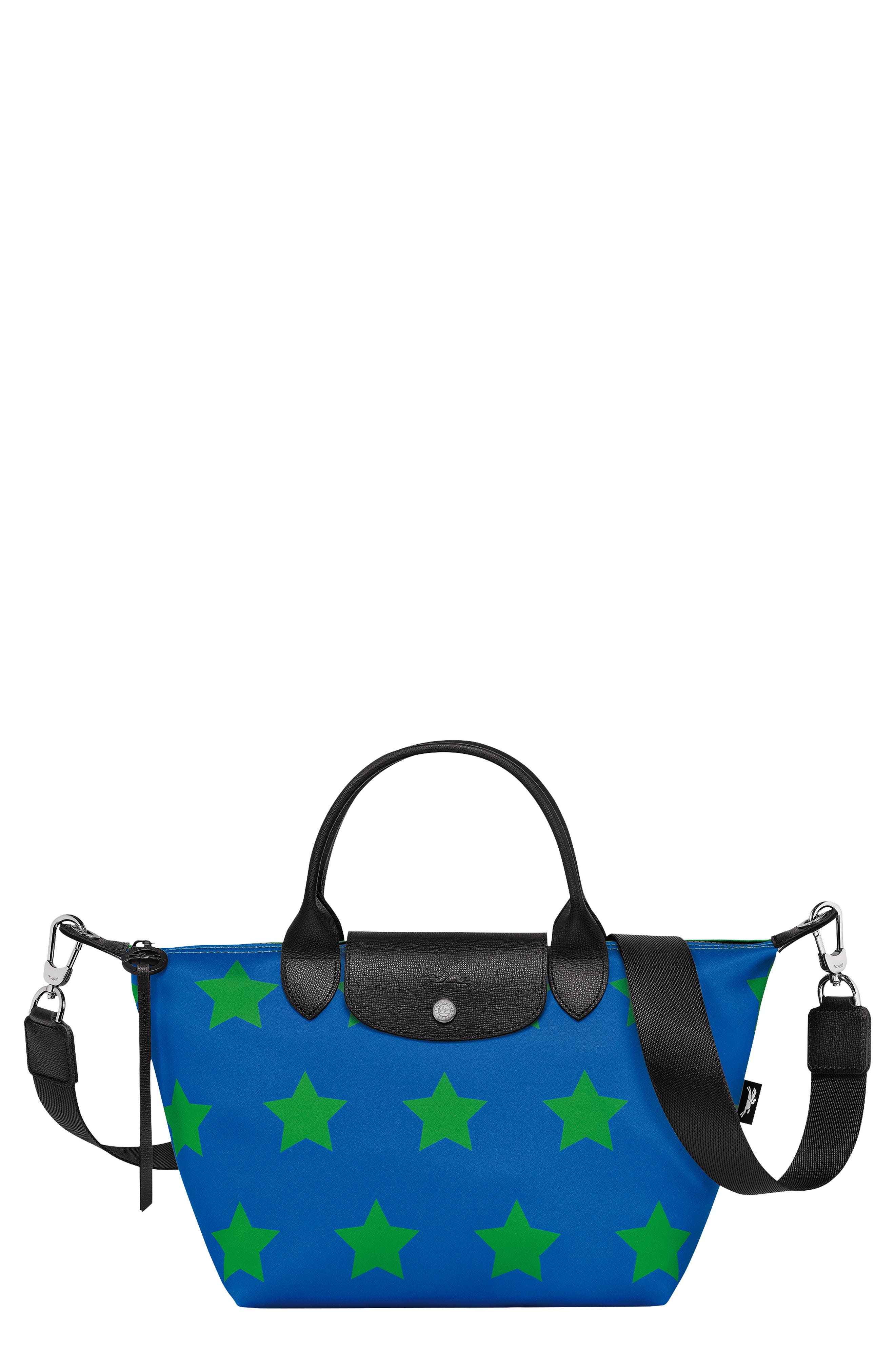 Longchamp Small Le Pliage Casaque Recycled Canvas Crossbody Bag, Main, color, 