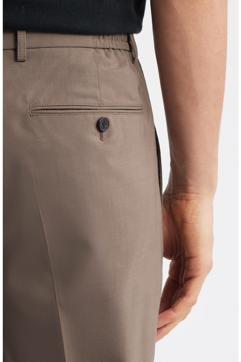 Curtis Motion Wool Blend Pants, Alternate, color, MOREL