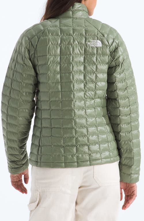The North Face Thermoball Quilted Jacket In Green