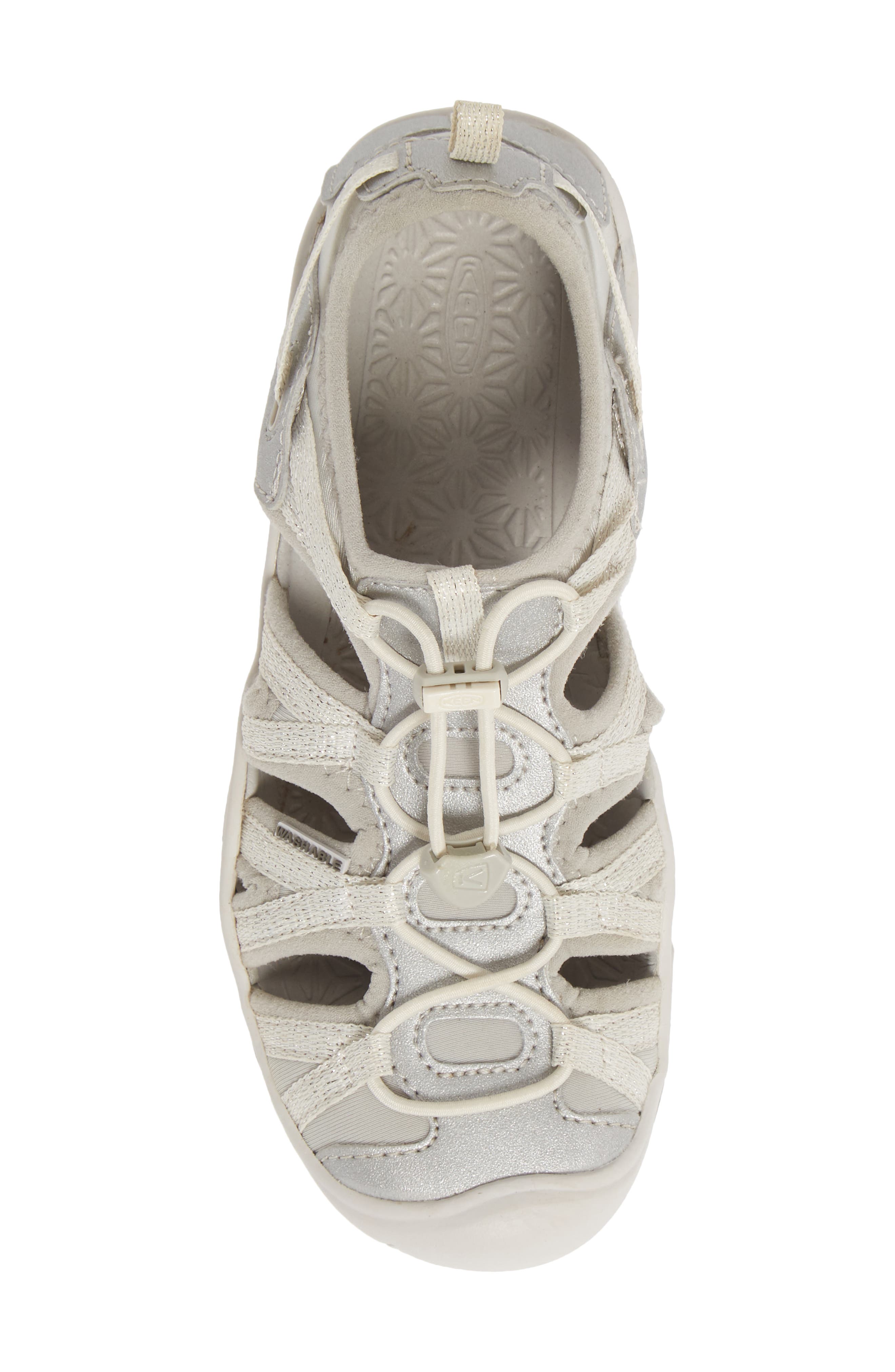 KEEN Moxie Water Friendly Sandal, Alternate, color, Silver