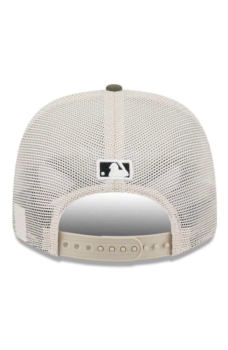 New Era Men's New Era Light Beige/Olive Colorado Rockies 2025 Armed Forces Day 9SEVENTY Stretch-Snap Hat, Alternate, color, Light Beige