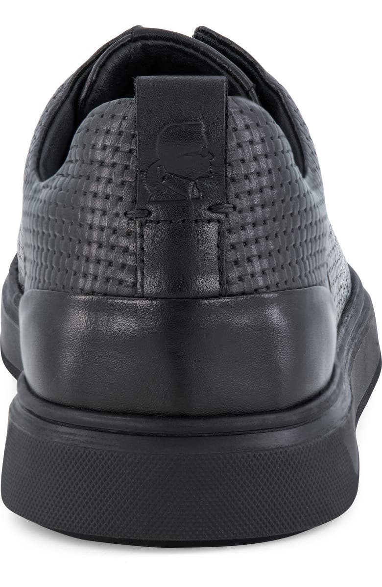 KARL LAGERFELD PARIS Laceless Sneaker, Alternate, color, Black