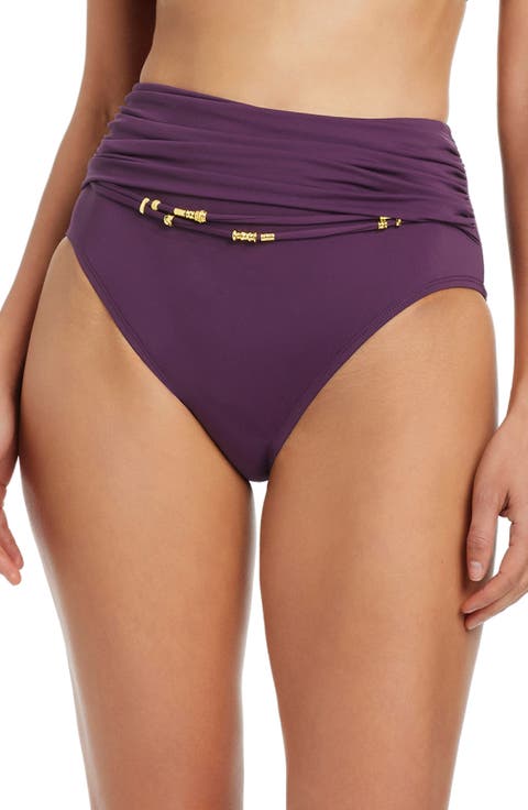 High Waist Bikini Bottoms
