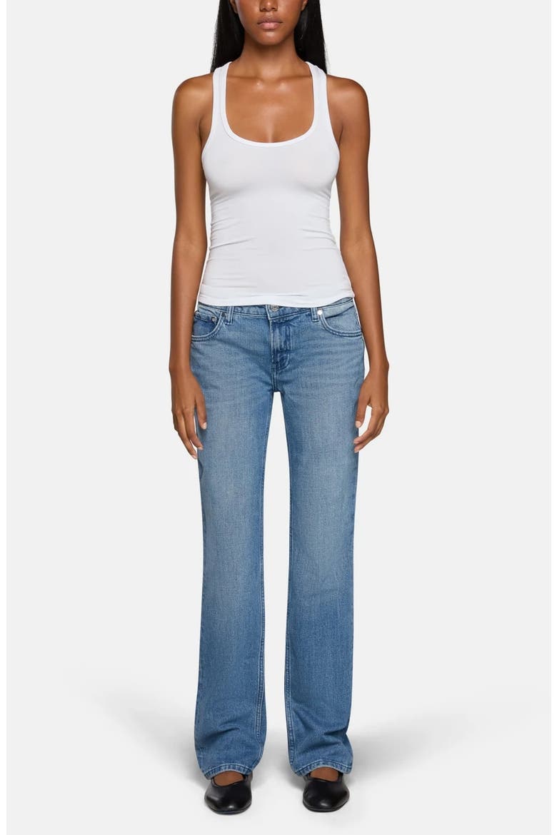 Lennon Low Waist Slim Straight Leg Jeans, Alternate, color, COLDWATER