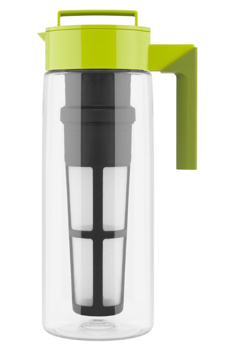 2-Quart Flash Chill Iced Tea Maker, Alternate, color, AVOCADO