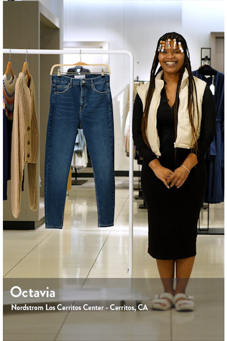Jamie High Waist Skinny Jeans video