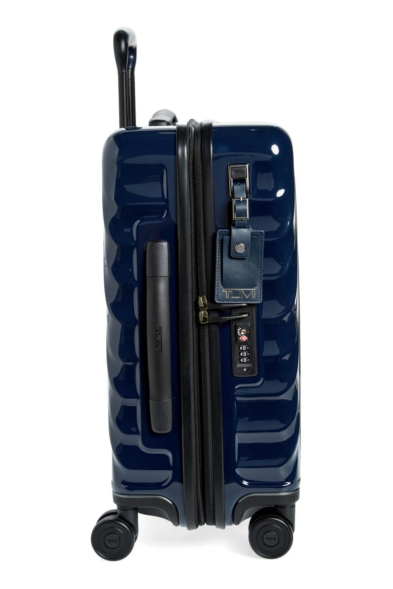 19 Degrees 22-Inch Continental Expandable Spinner Carry-On Bag, Alternate, color, NAVY