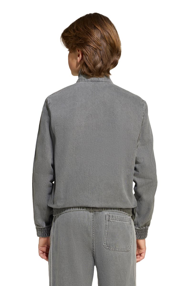 adidas Kids' Firebird Denim Track Jacket, Alternate, color, Light Denim
