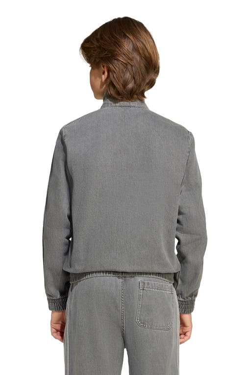 Adidas Originals Big Kids Originals Firebird Denim Jacket In Blue