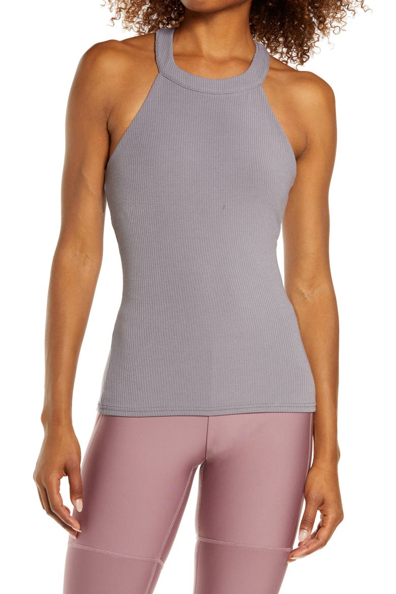 Insight Racerback Tank, Main, color, PURPLE DUSK
