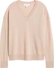 Nordstrom V-Neck Cashmere Sweater