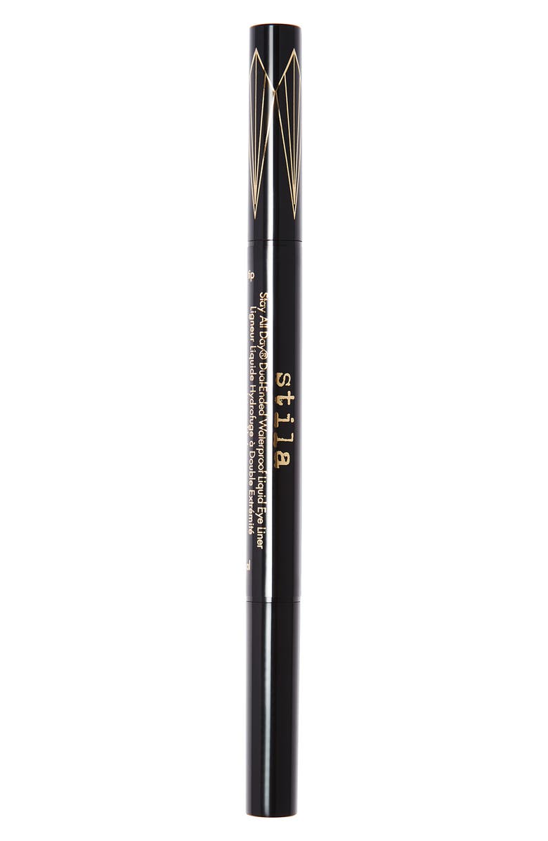 Stila Stay All Day<sup>®</sup> Dual-Ended Liquid Eyeliner, Alternate, color, Intense Black
