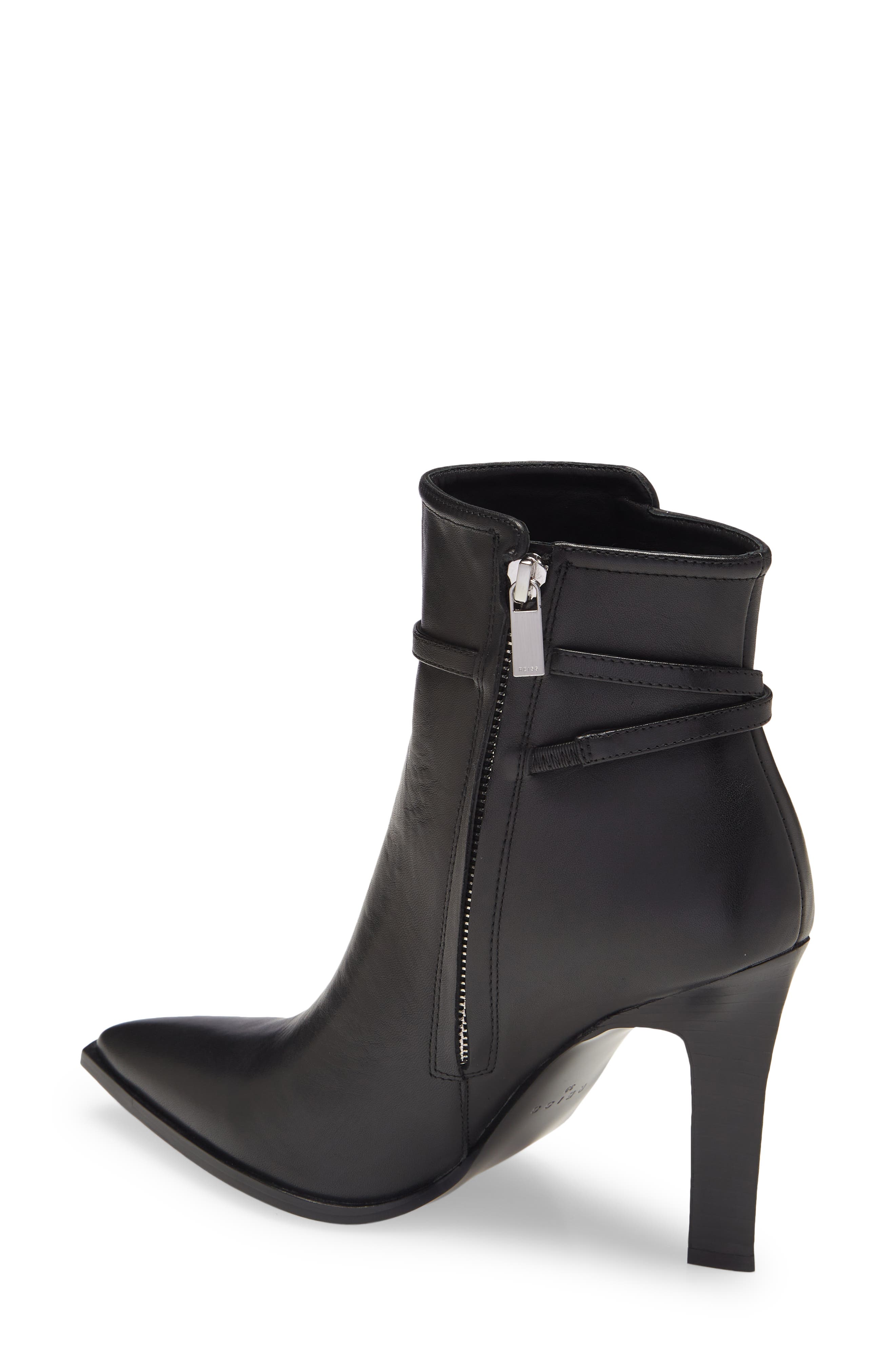 Reiss Ada Pointy Toe Bootie, Alternate, color, 