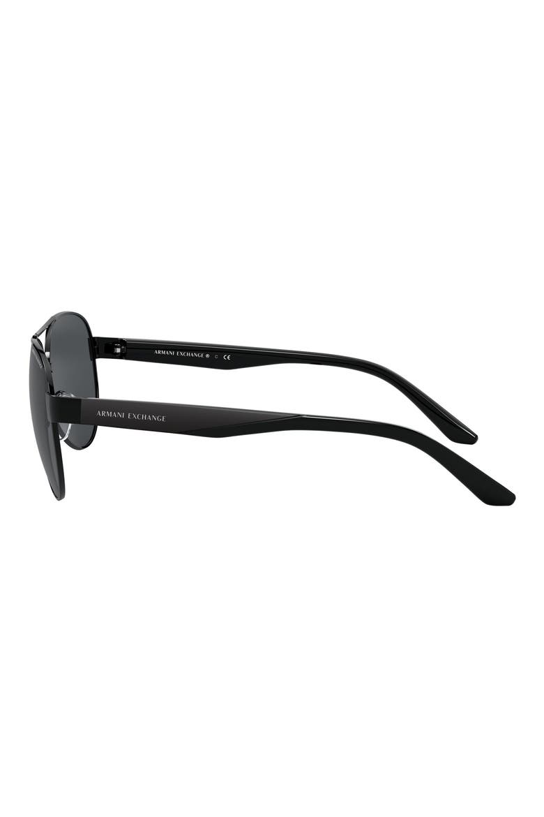 Aviator Sunglasses, Alternate, color, BLACK