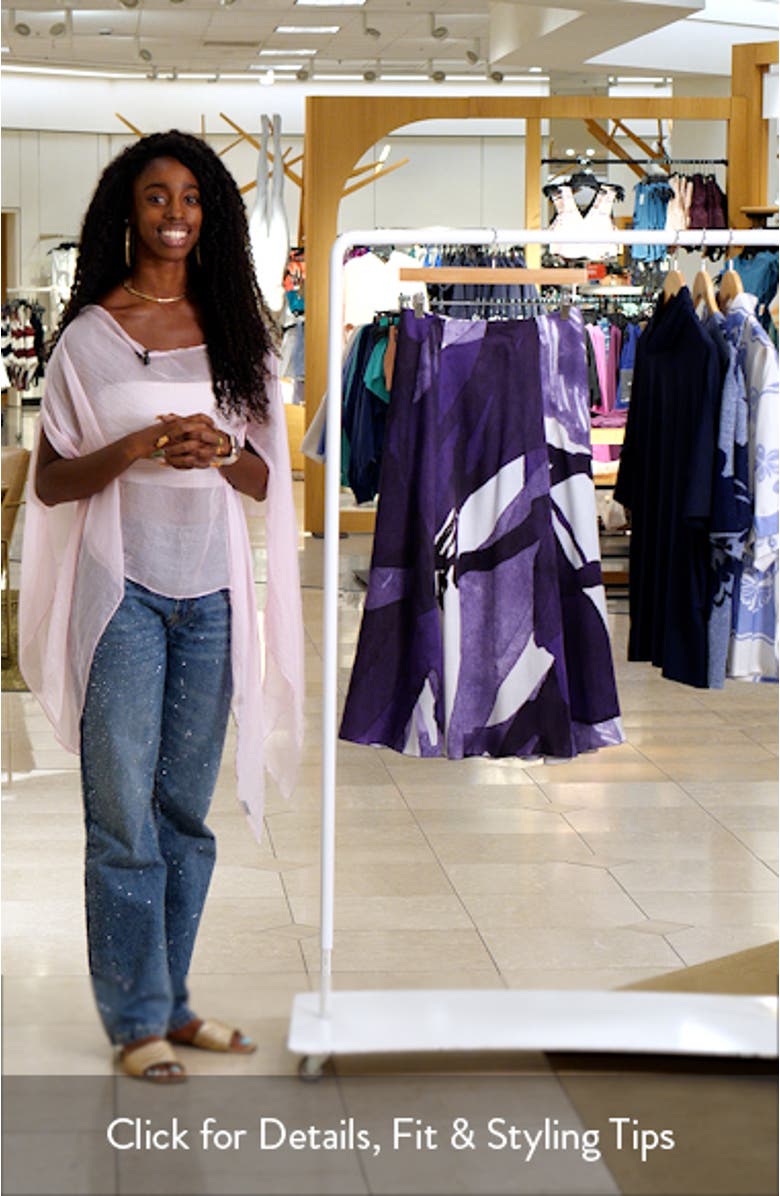 Muovaus Print Maxi Skirt, sales video thumbnail