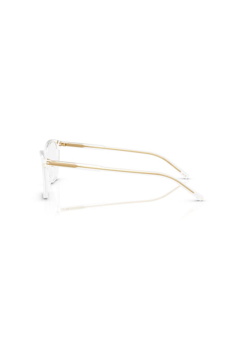 Dolce&Gabbana 52mm Rectangle optical glasses, Alternate, color, Transparent