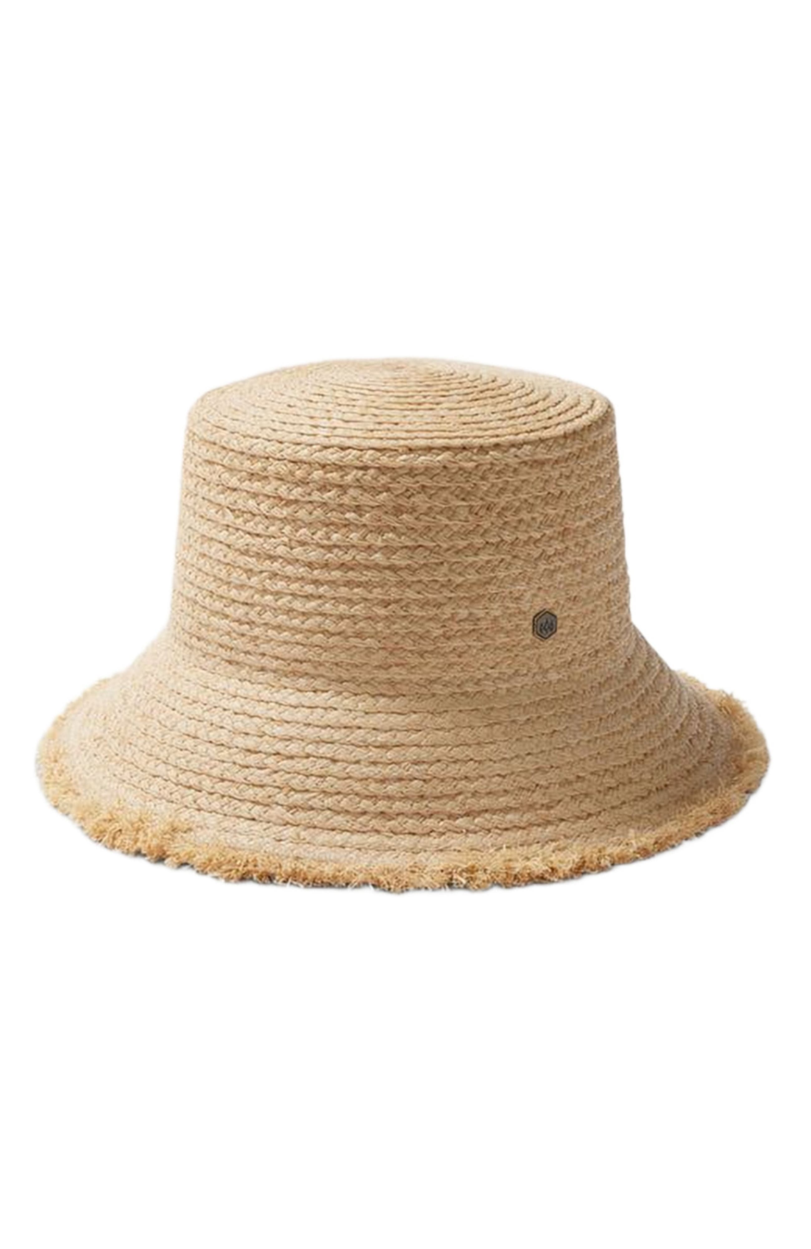 CDL Synthetic Raffia Bucket Hat バケハ M Hemlock Lenny Bucket Hat (Women) | Nordstrom