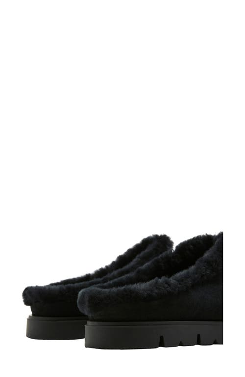 La Canadienne Eva Shearling Lined Slipper In Multi