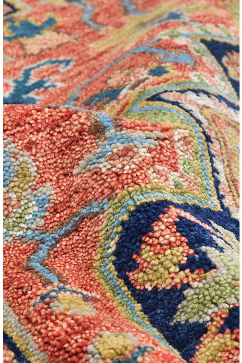 Miranda Handmade Wool Blend Area Rug, Alternate, color, RUST