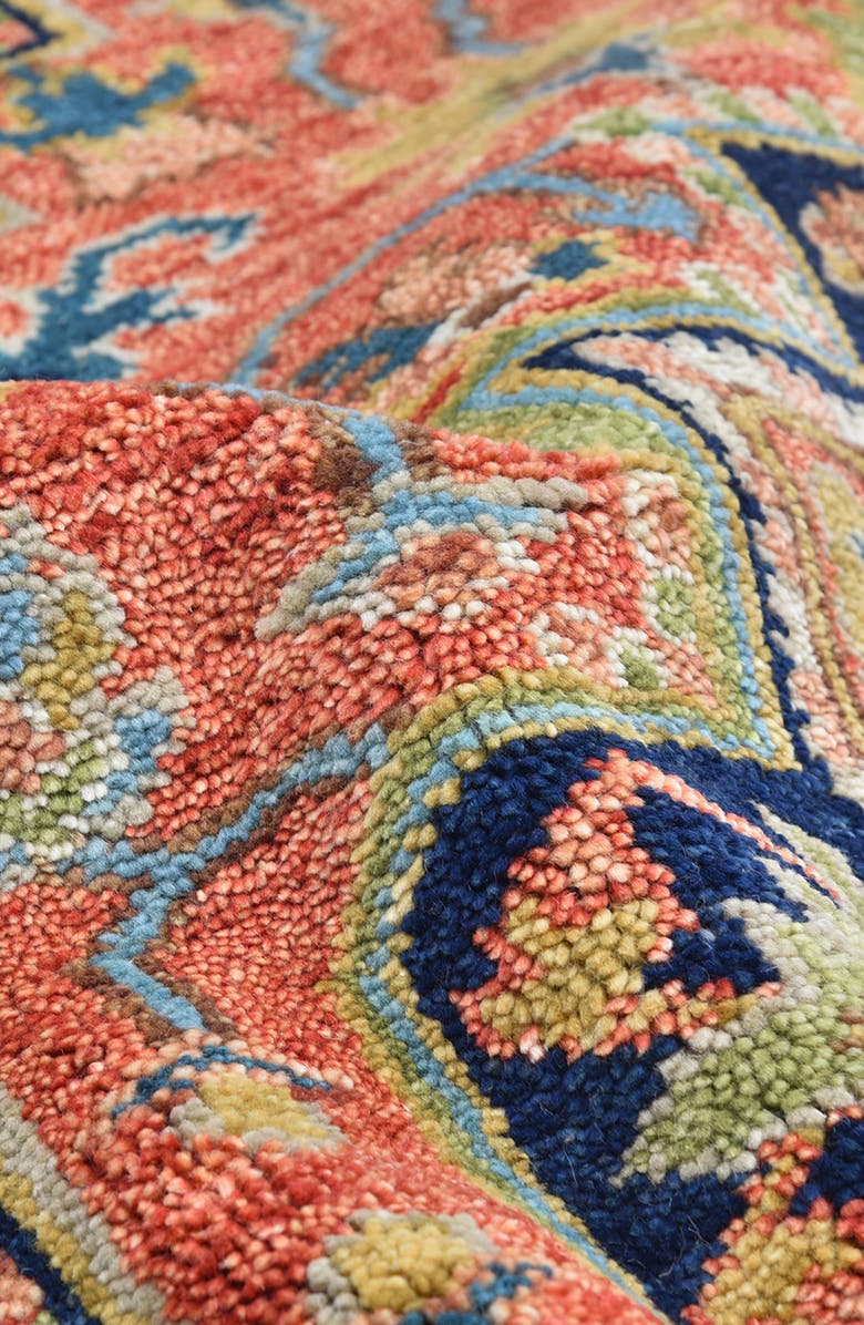 Solo Rugs Miranda Handmade Wool Blend Area Rug, Alternate, color, Rust