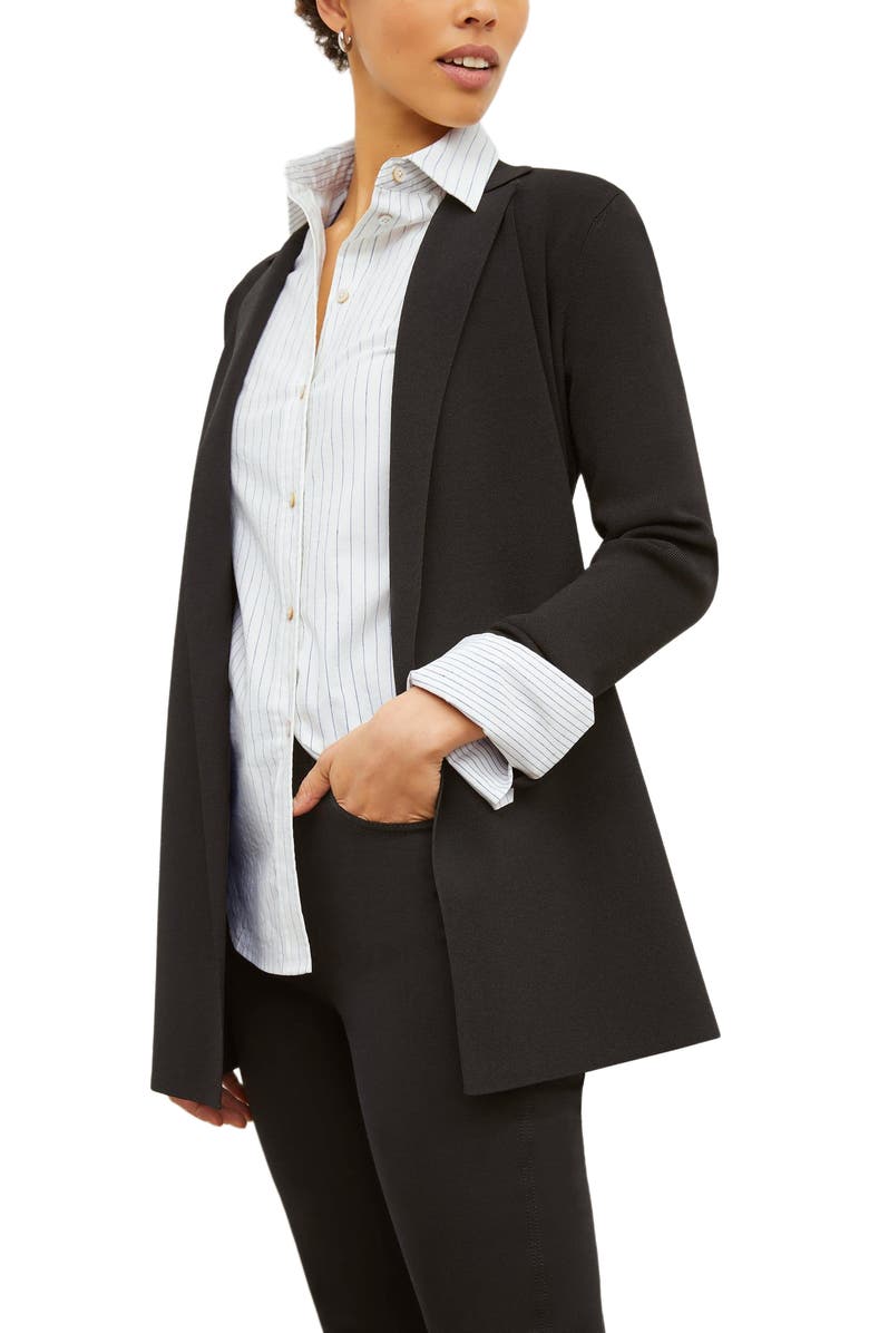 M.M.LaFleur Merritt Wrap Jardigan, Alternate, color, Black