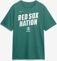 Nike Men's Nike Green Boston Red Sox 2026 City Connect Team Phrase Script Dri-FIT T-Shirt