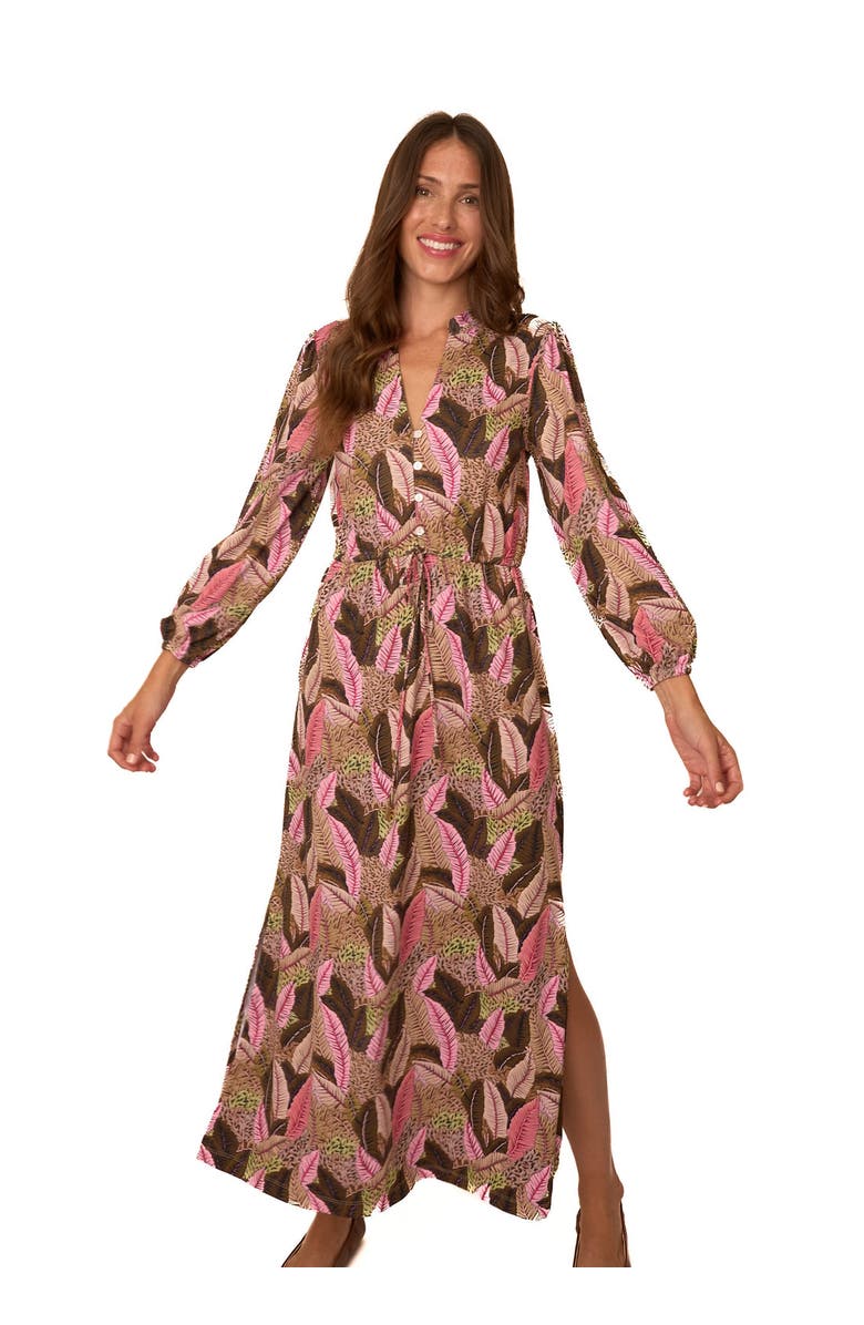 Cabana Life Button Down Maxi Dress, Main, color, Myers