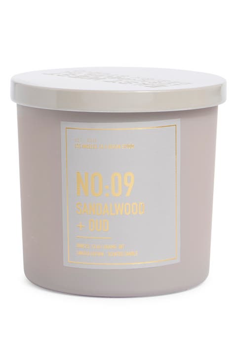 Sandalwood & Oud Scented Candle