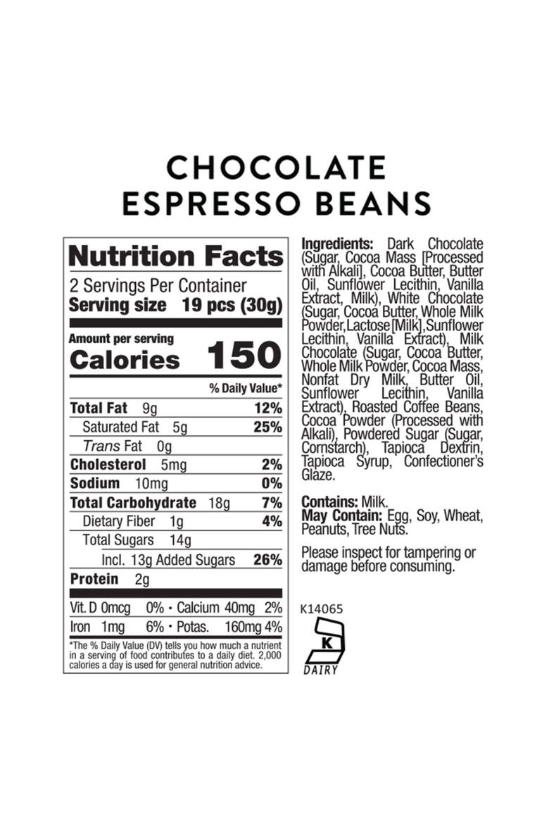 4-Piece Chocolate Espresso Beans Set, Alternate, color, NO COLOR