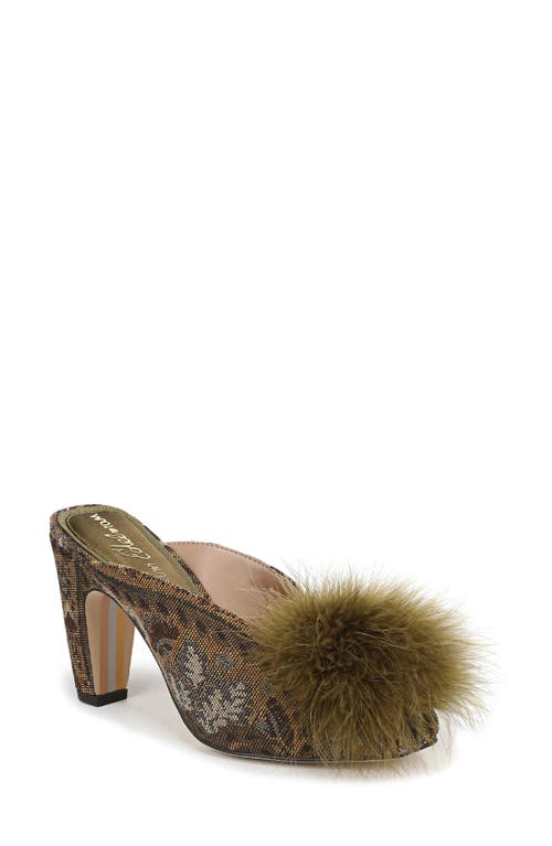 Sam Edelman Witney Feather Embellished Pump In Green
