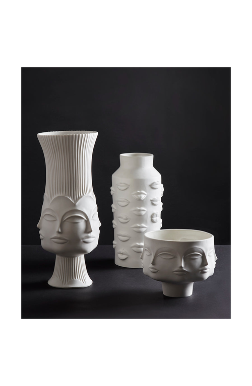 Jonathan Adler Giant Gala Table Vase In White
