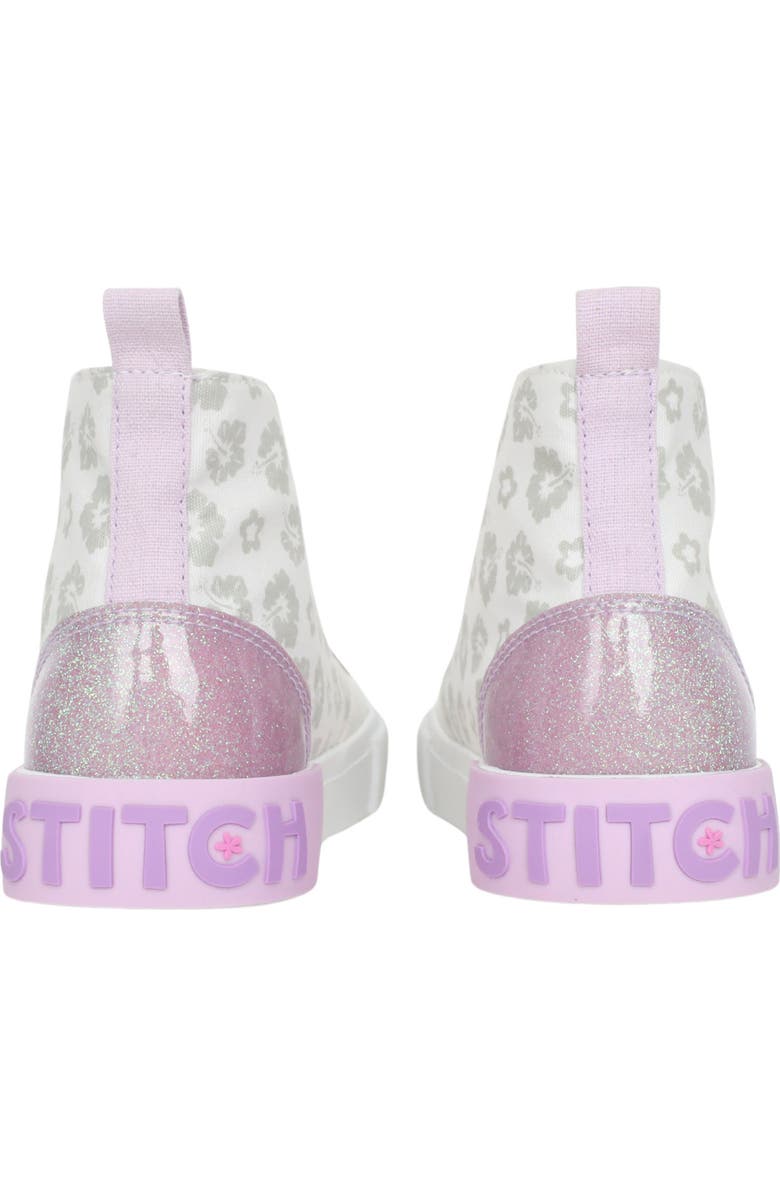 Ground Up Kids' Disney Stitch High Top Sneaker, Alternate, color, White