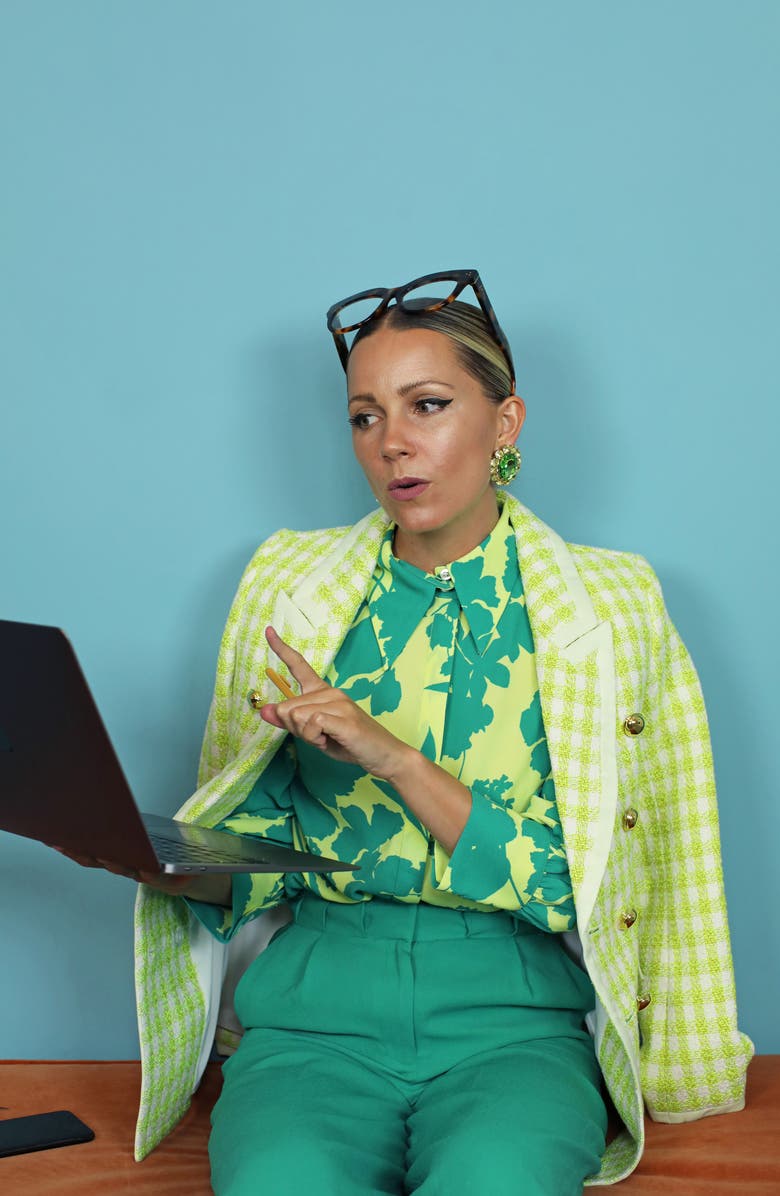 Halogen<sup>®</sup> x Atlantic-Pacific Pleated Pants, Alternate, color, 