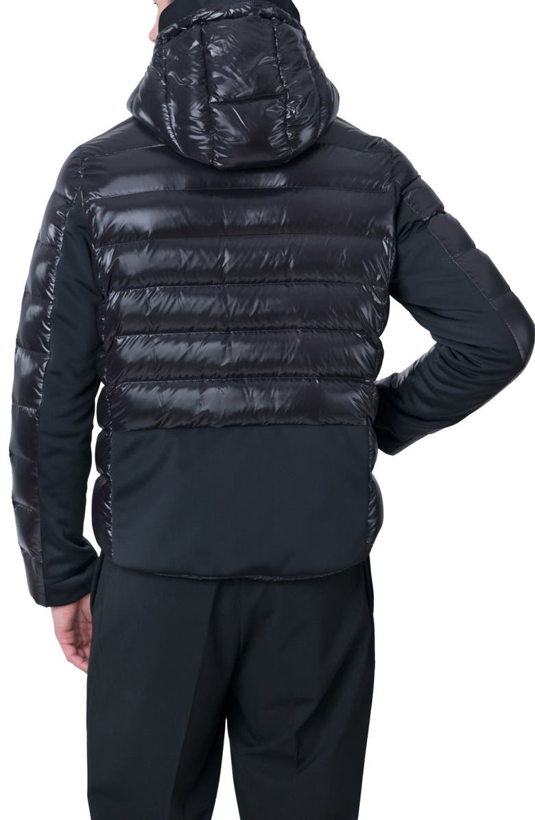 The Recycled Planet Company Scutar Windproof & Water Repellent Recycled Down Puffer Jacket, Alternate, color,
