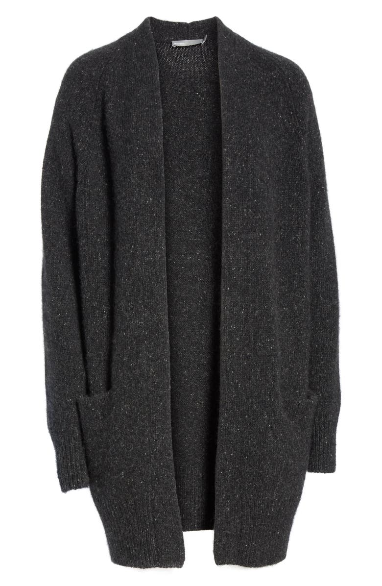 Vince Cashmere Raglan Sleeve Open Front Cardigan, Alternate, color, 