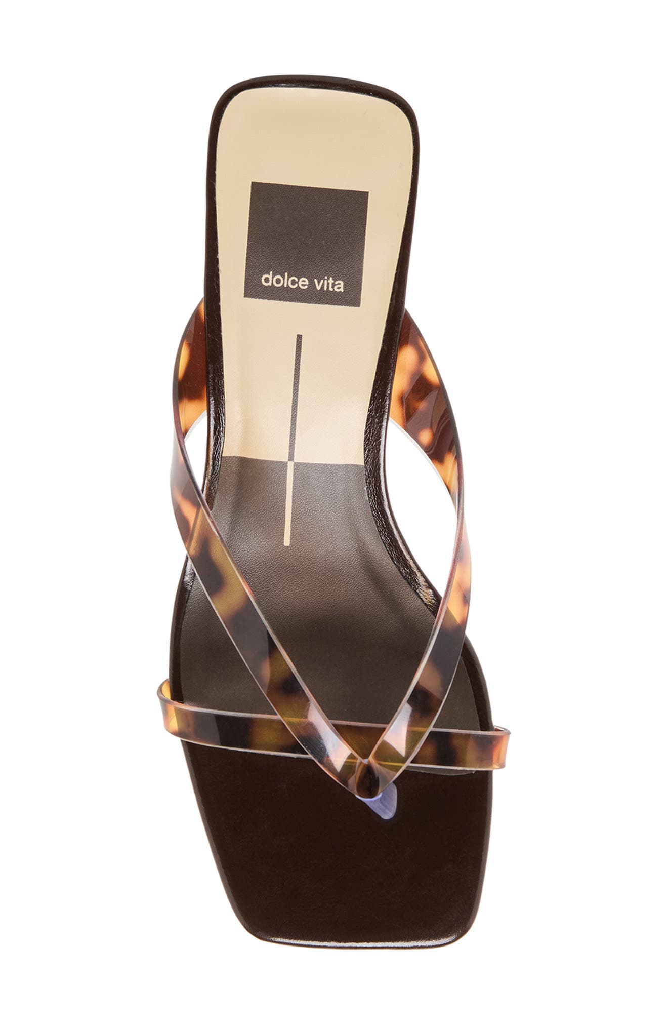Brevel Vinyl Translucent Strap Sandal, Alternate, color, TORTOISE JELLY