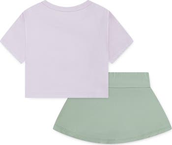 Wild Flower Dri-FIT Graphic T-Shirt & Skort Set