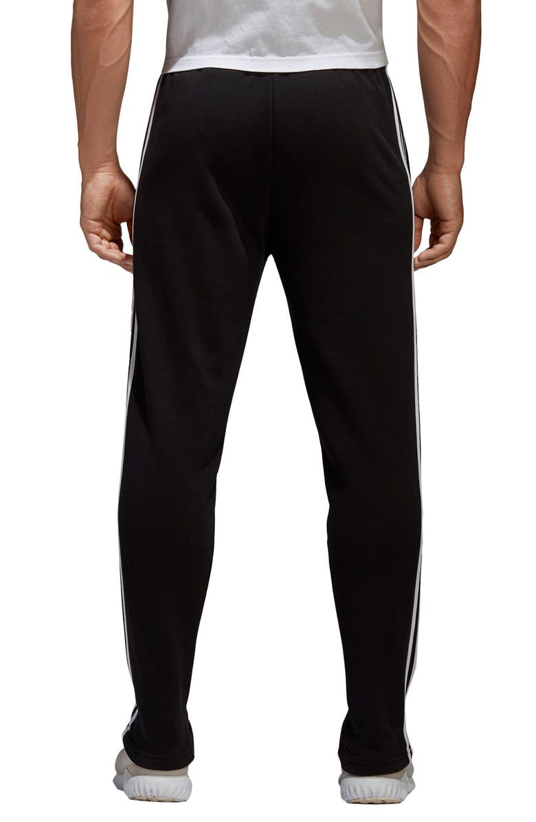adidas Essentials 3-Stripes Straight Leg Sweatpants, Alternate, color, 