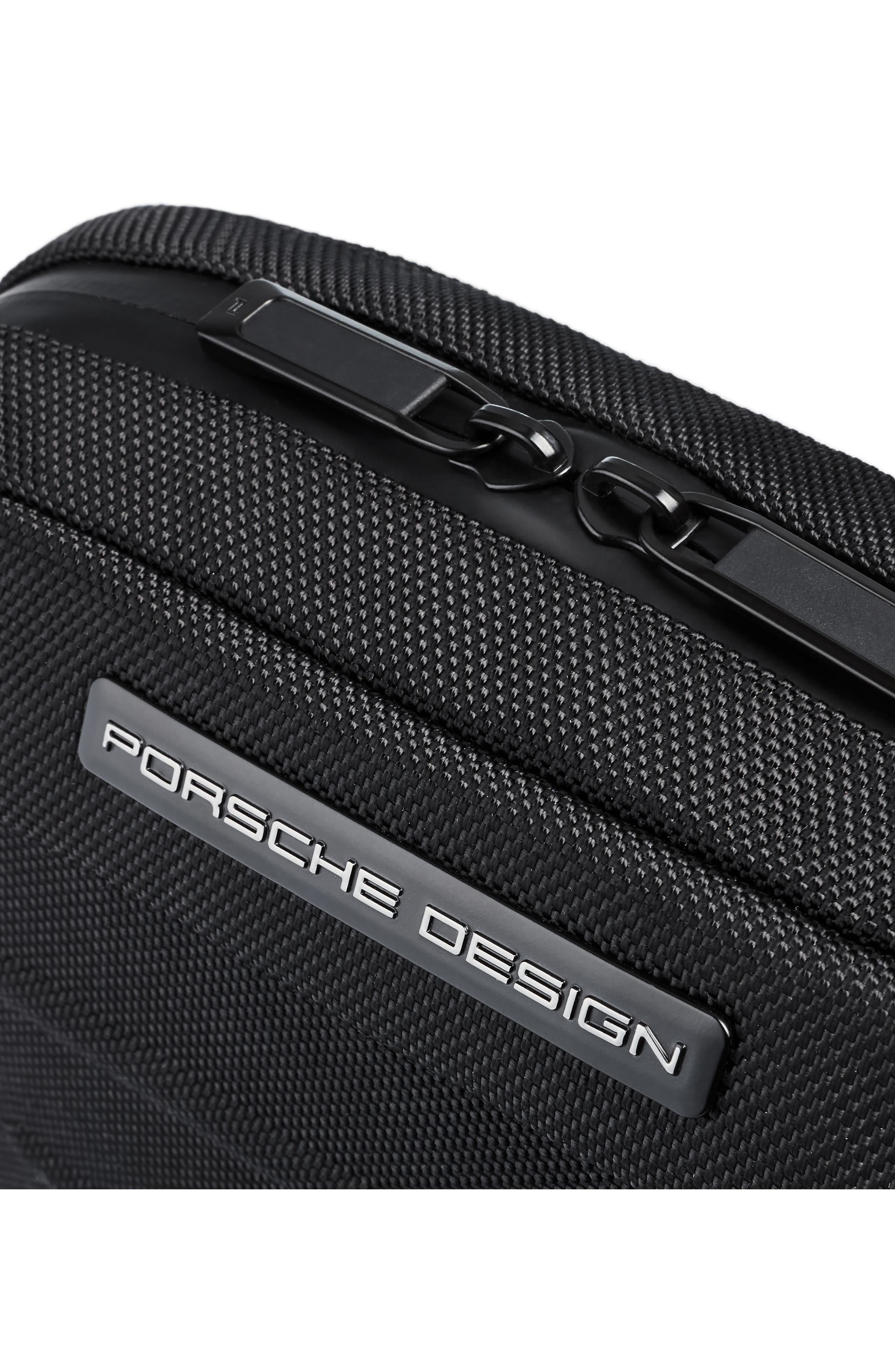 Porsche Design Roadster Pro Crossbody Bag, Alternate, color, Black
