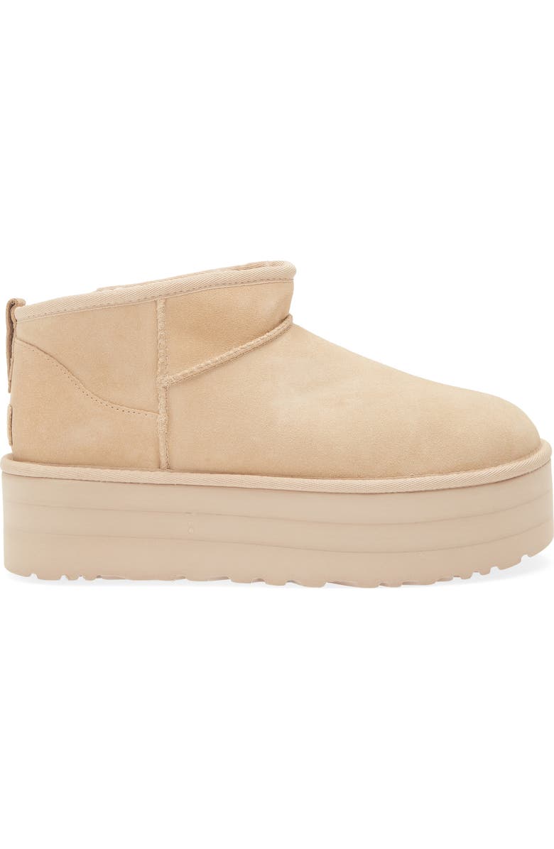 UGG<sup>®</sup> Classic Ultra Mini Platform Boot, Alternate, color, Driftwood