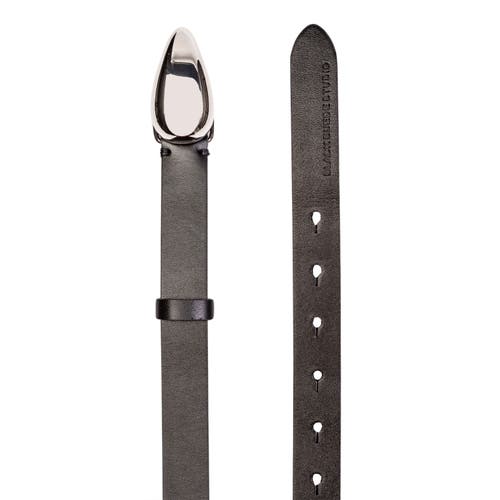 Black Suede Studio Bean Belt In Multi