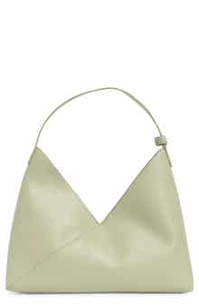 BCBG Triangle Hobo Bag