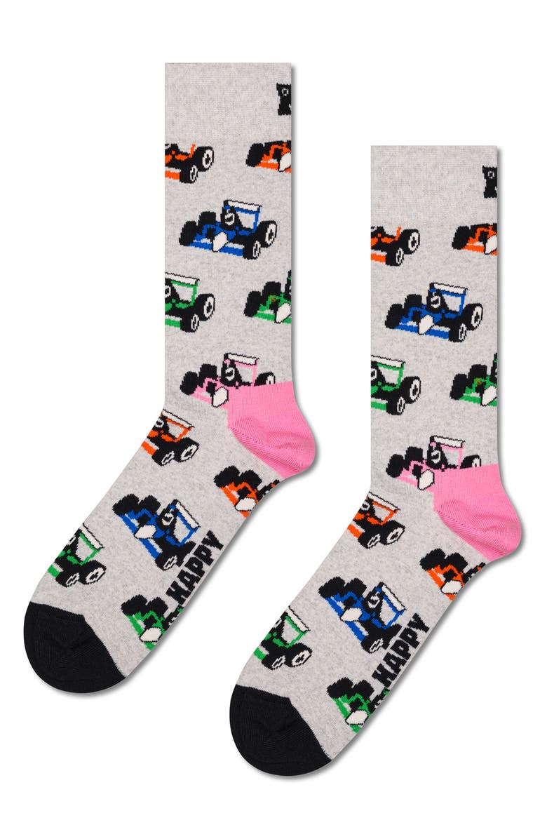 Happy Socks Assorted 3-Pack Top Racer Socks Gift Box, Alternate, color, Red